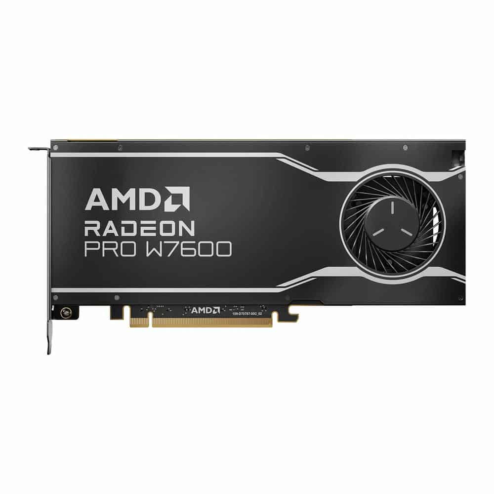 AMD Radeon PRO W7600 8GB RDNA3 Workstation Graphics Card
